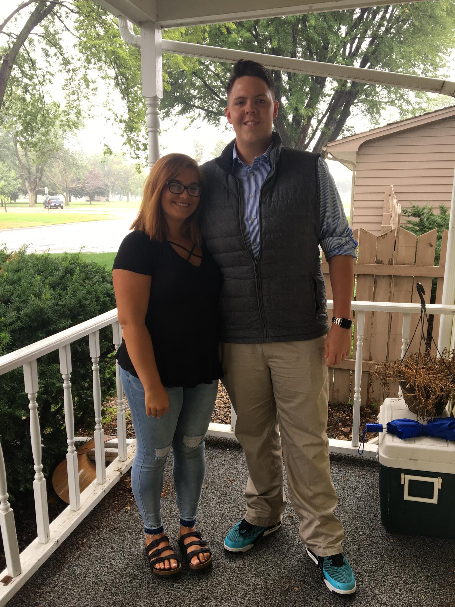 The FIRST picture we ever took together!