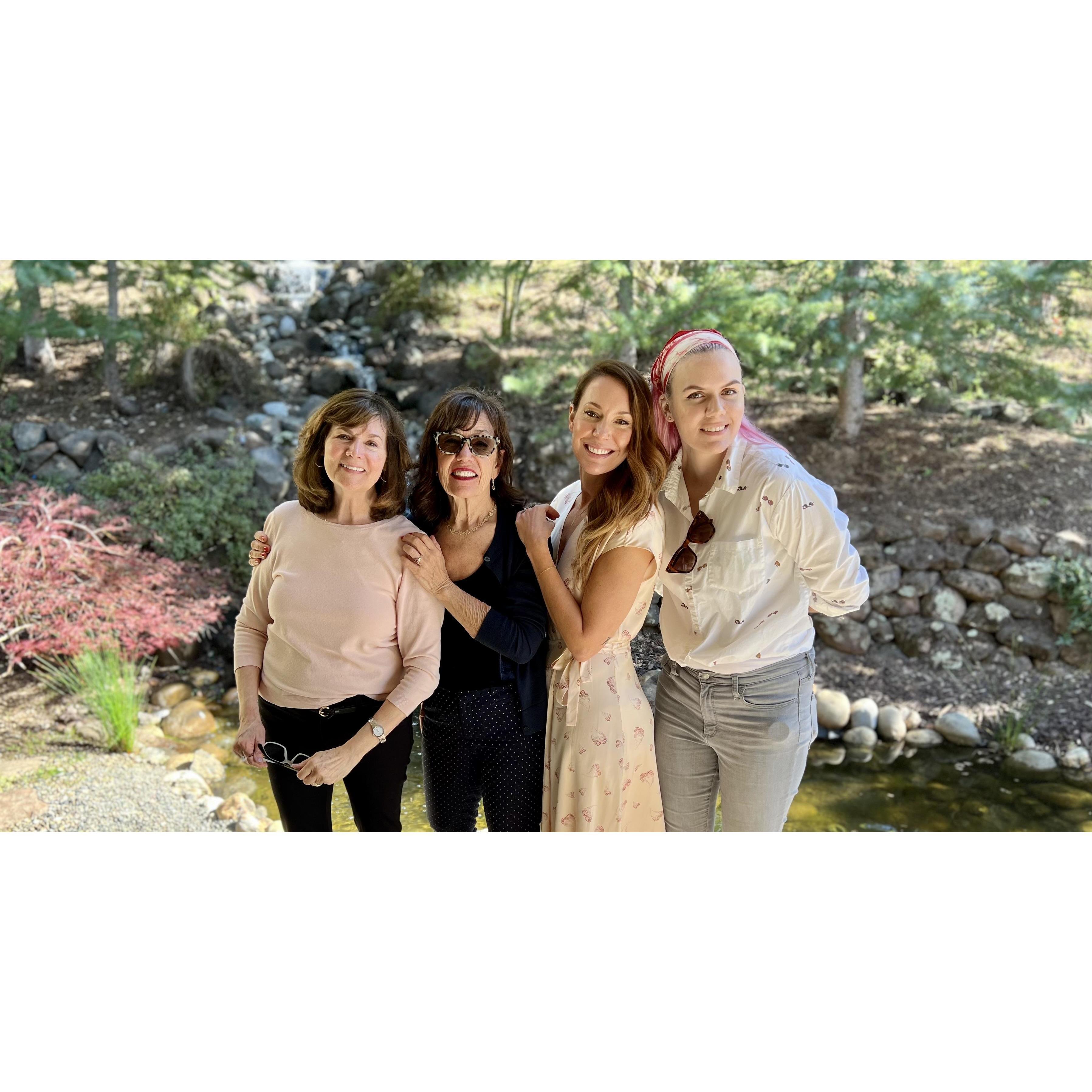 My dearest Aunt Shannon, my mom and Niece Vega