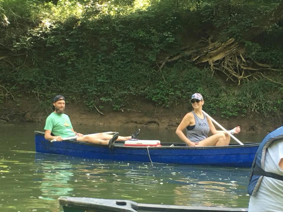 Travis’s birthday celebration on Blue River 2018