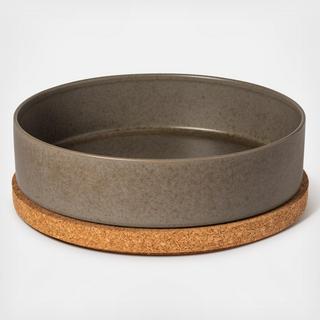 Redonda Large Serving Bowl with Cork Lid