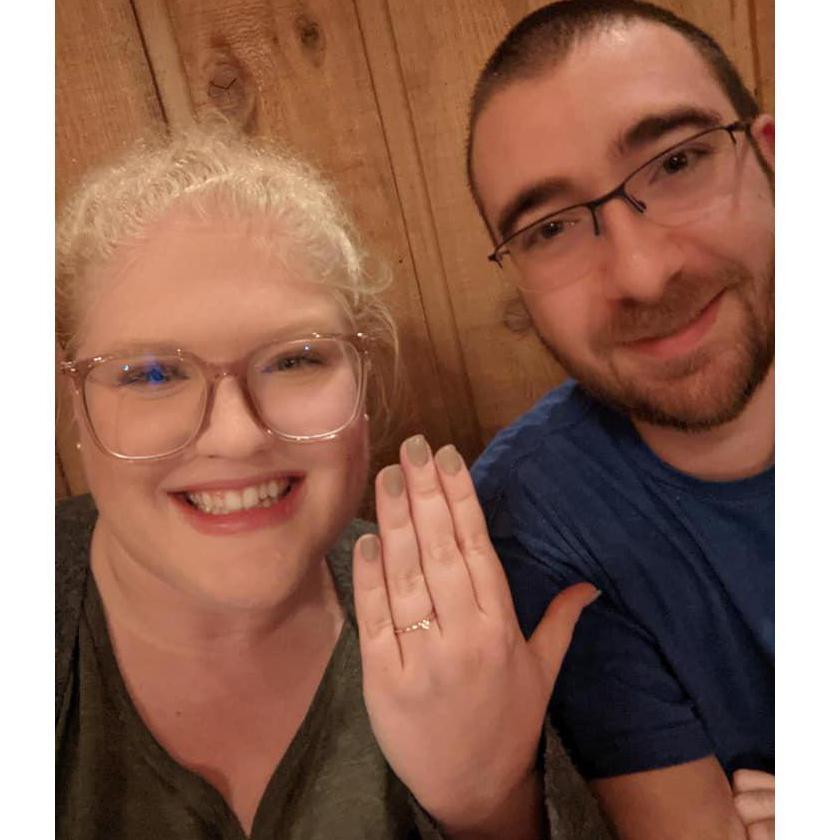 The night we got engaged! (December 2021)