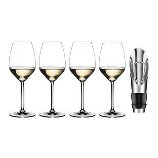 Riedel Riesling Wine Glass (Set of 4, Clear) Bundle