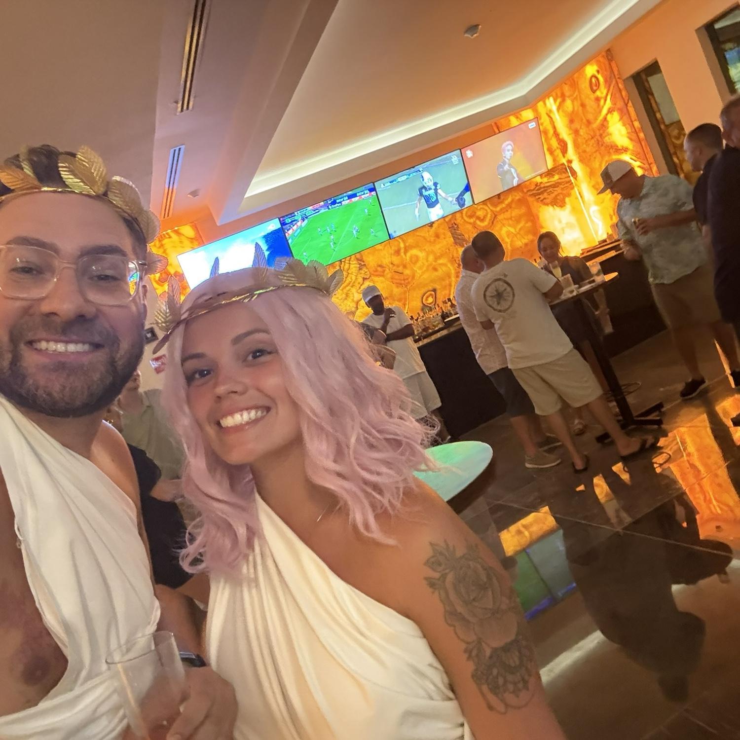 Toga night!