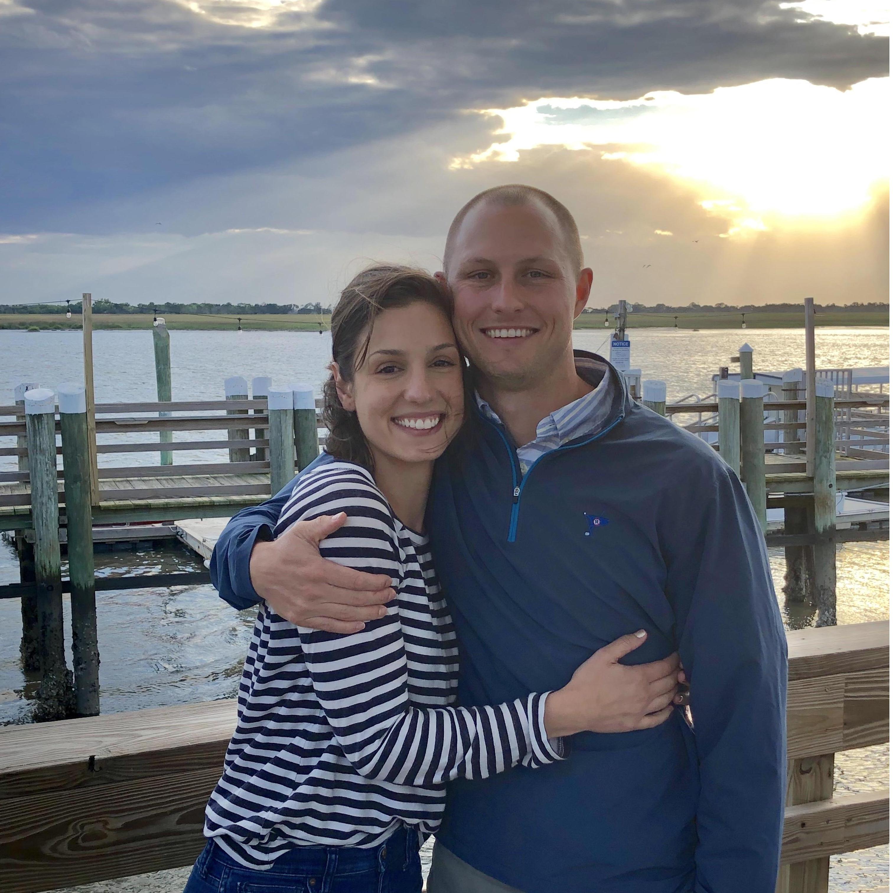 After we got engaged!
The Wharf, Jekyll Island, April 20, 2019