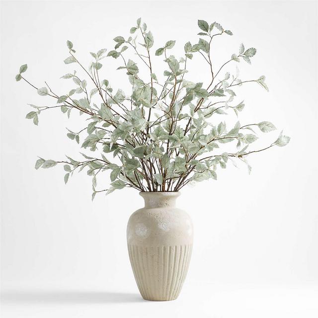 Clyborne Textured White Ceramic Vase 16