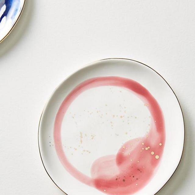 Mimira Canape Plate - MEDIUM PINK