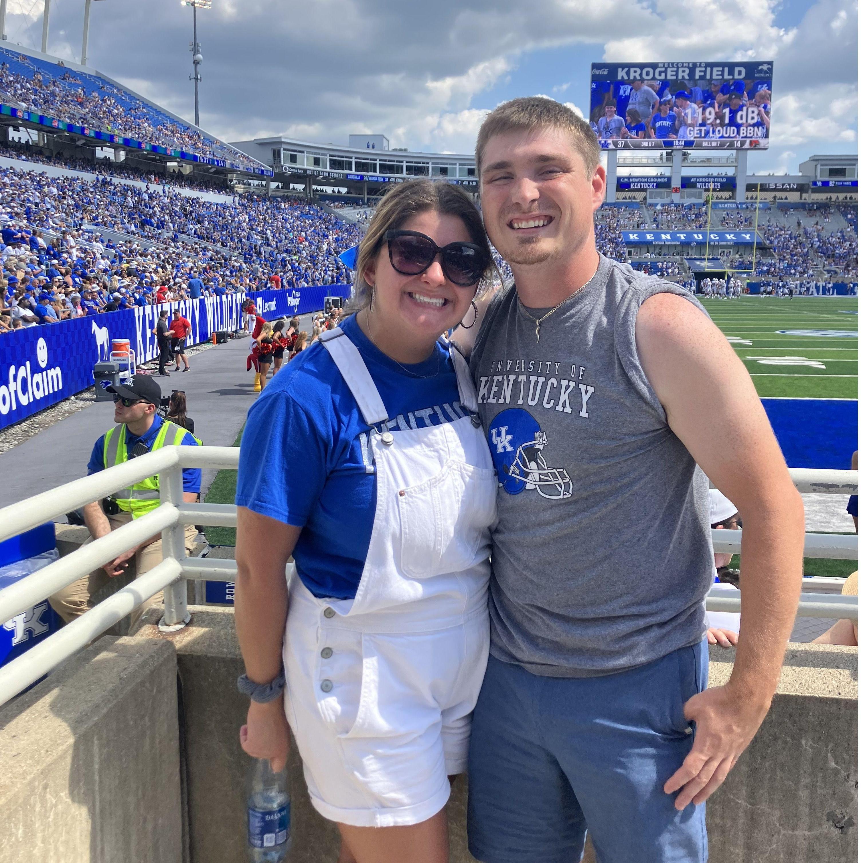 Eric's first time at UK