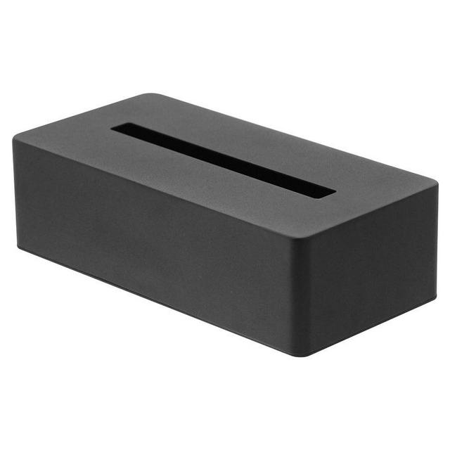 Yamazaki Tissue Box Cover, Black