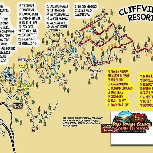 Cabins in Cliffview Resort