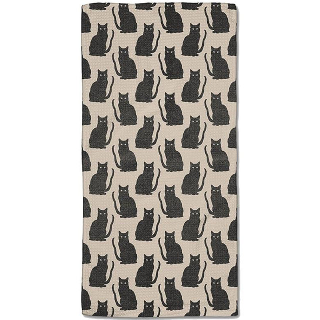 GEOMETRY Bar Towels for Kitchen - Premium Towels for Cleaning Dishes & Glassware - Absorbent & Fast Drying Kitchen Towels - Hocus, 12" x 14" - 1-Piece