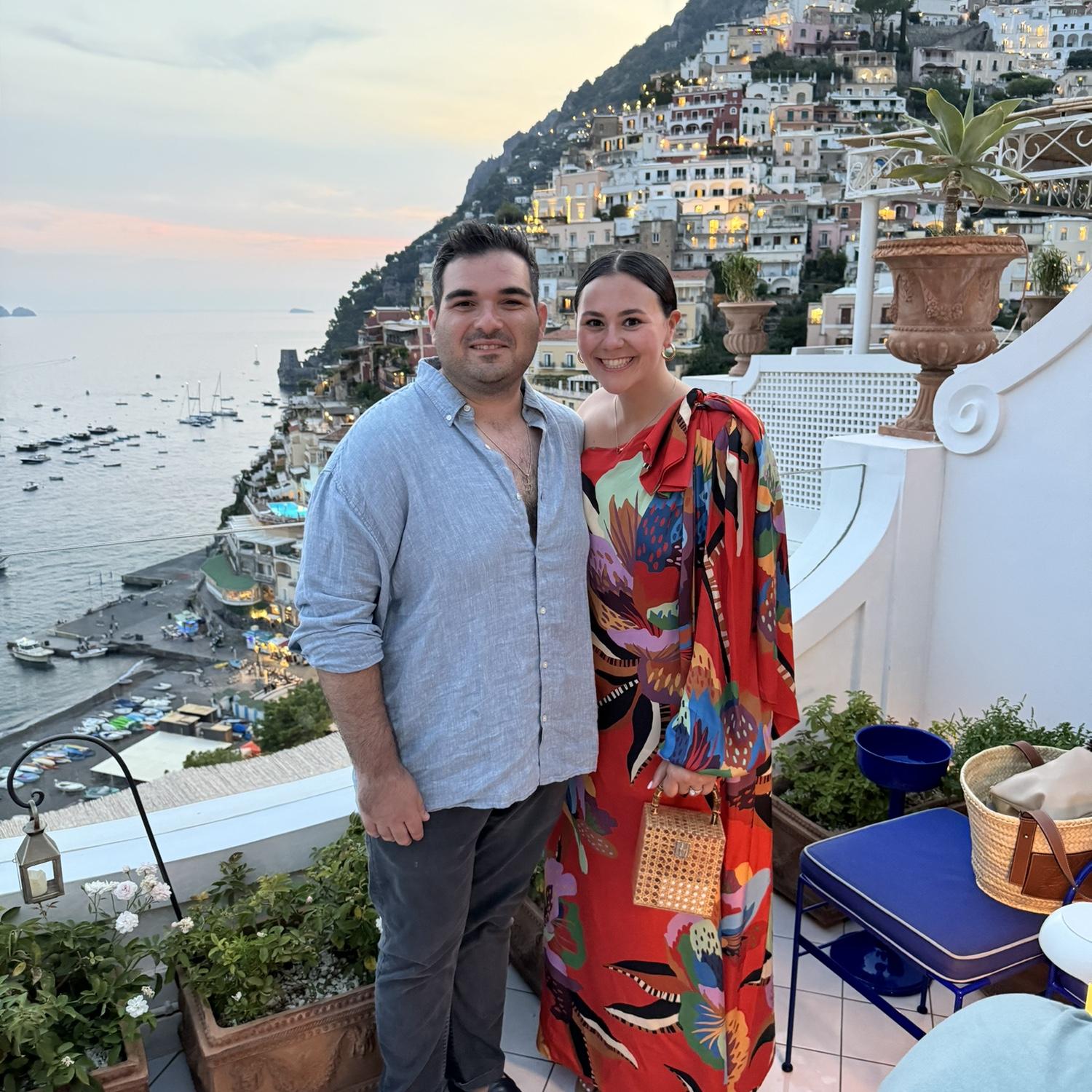 We had a trip planned to Italy right after and it was the most magical continuation of the celebration!