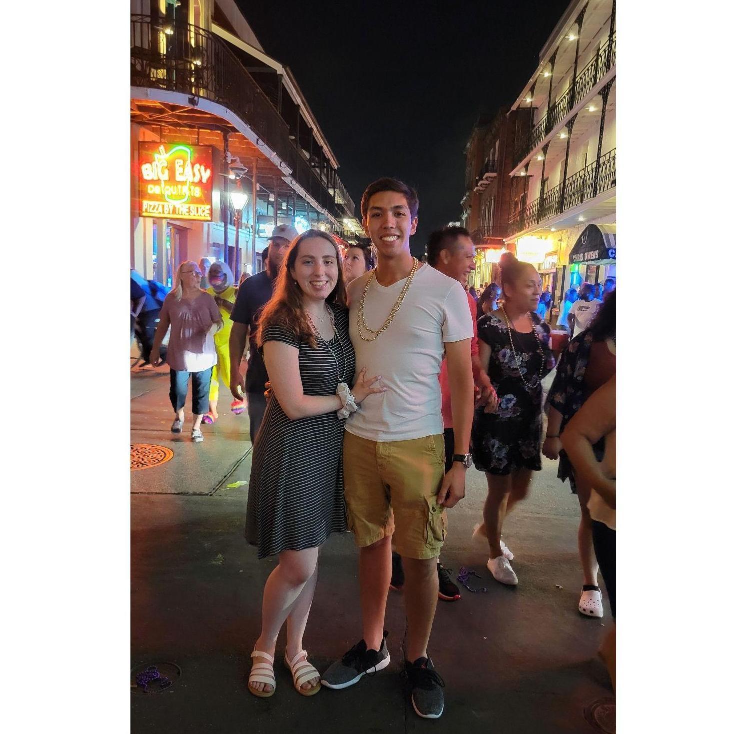 Looking back, the summer of 2021 was one for the books! Pictures don't do it justice, but Bourbon Street was awesome!