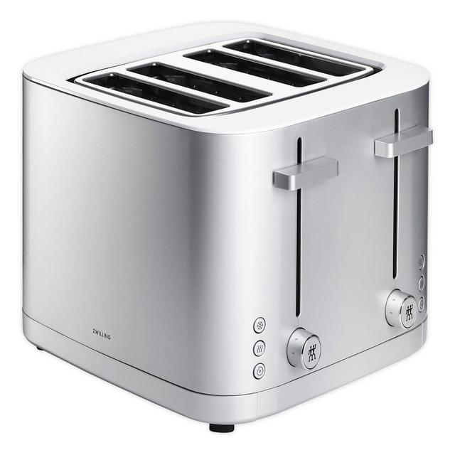 Zwilling J.A. Henckels Enfinigy 4-Slot Toaster in Grey/White