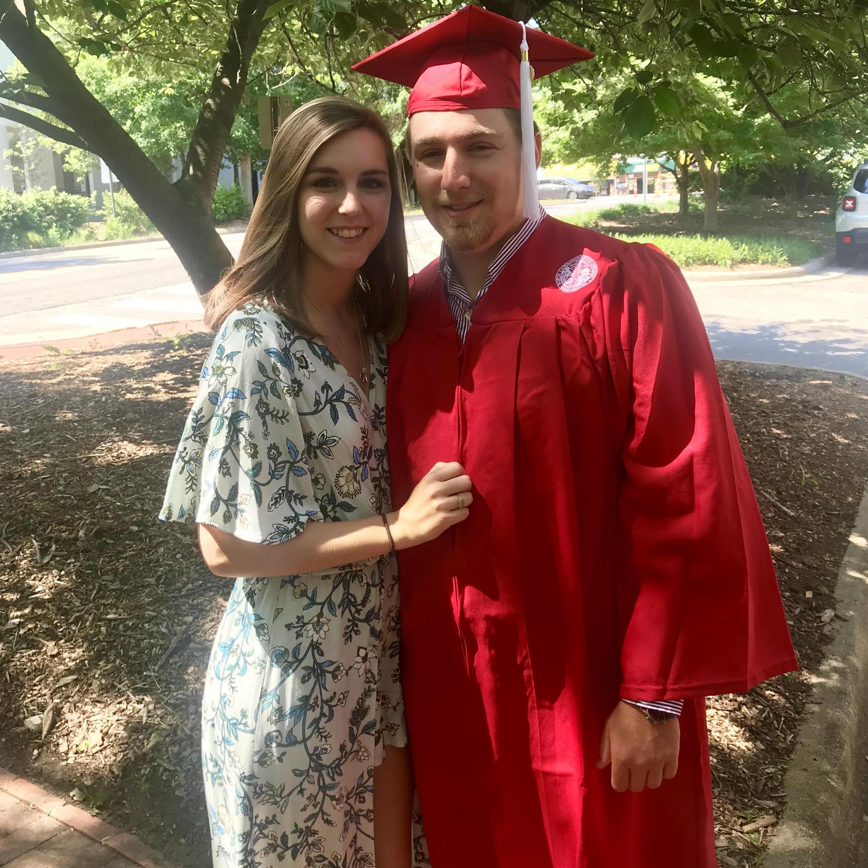 He graduated!!