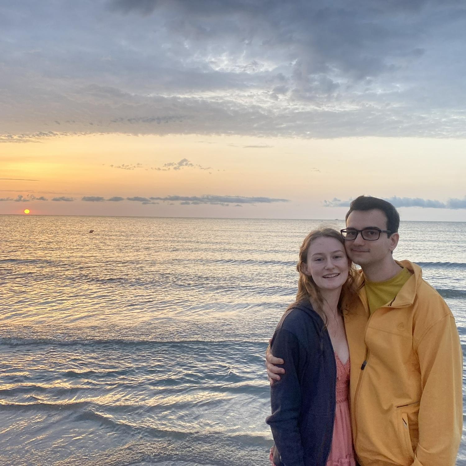 Woke up very early to catch the sunrise over the sea - Mangalia, Romania - July 2024