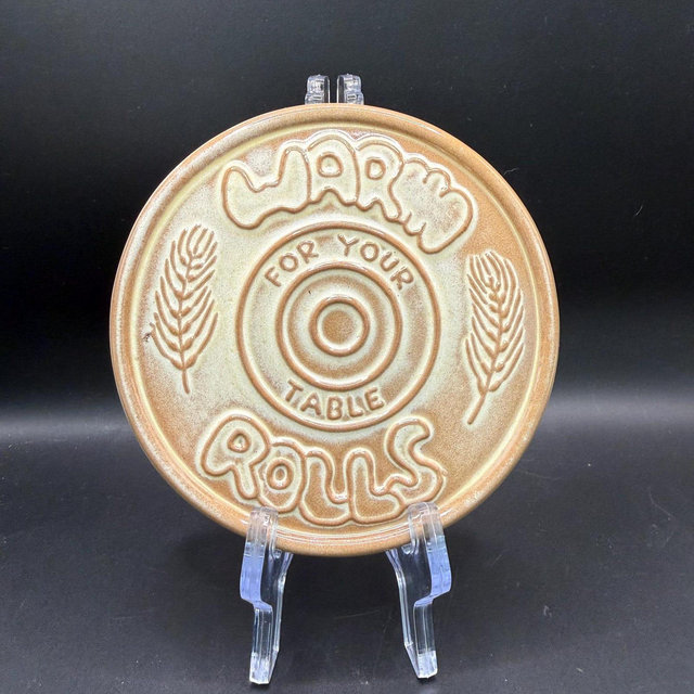 Vintage Frankoma Bread Warmer Tile | USA Pottery Trivet