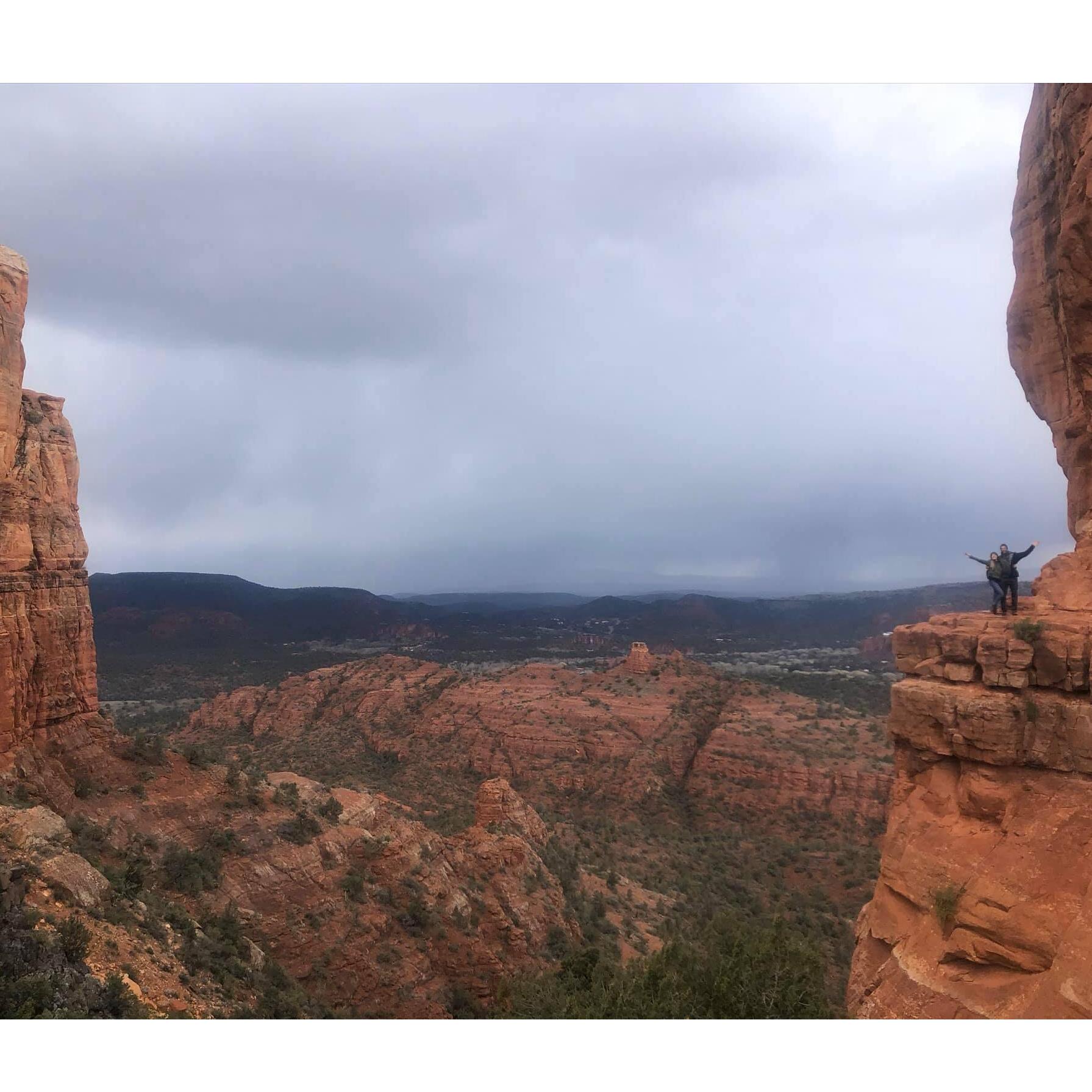 Epic view from Castle Rock hike in Sedona