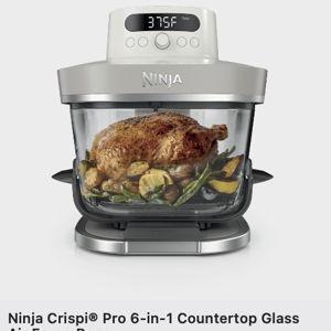 Ninja Çrispi Pro 6 in 1 countertop glass air fryer