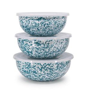 Splatter Covered Multi-Purpose Bowl Set