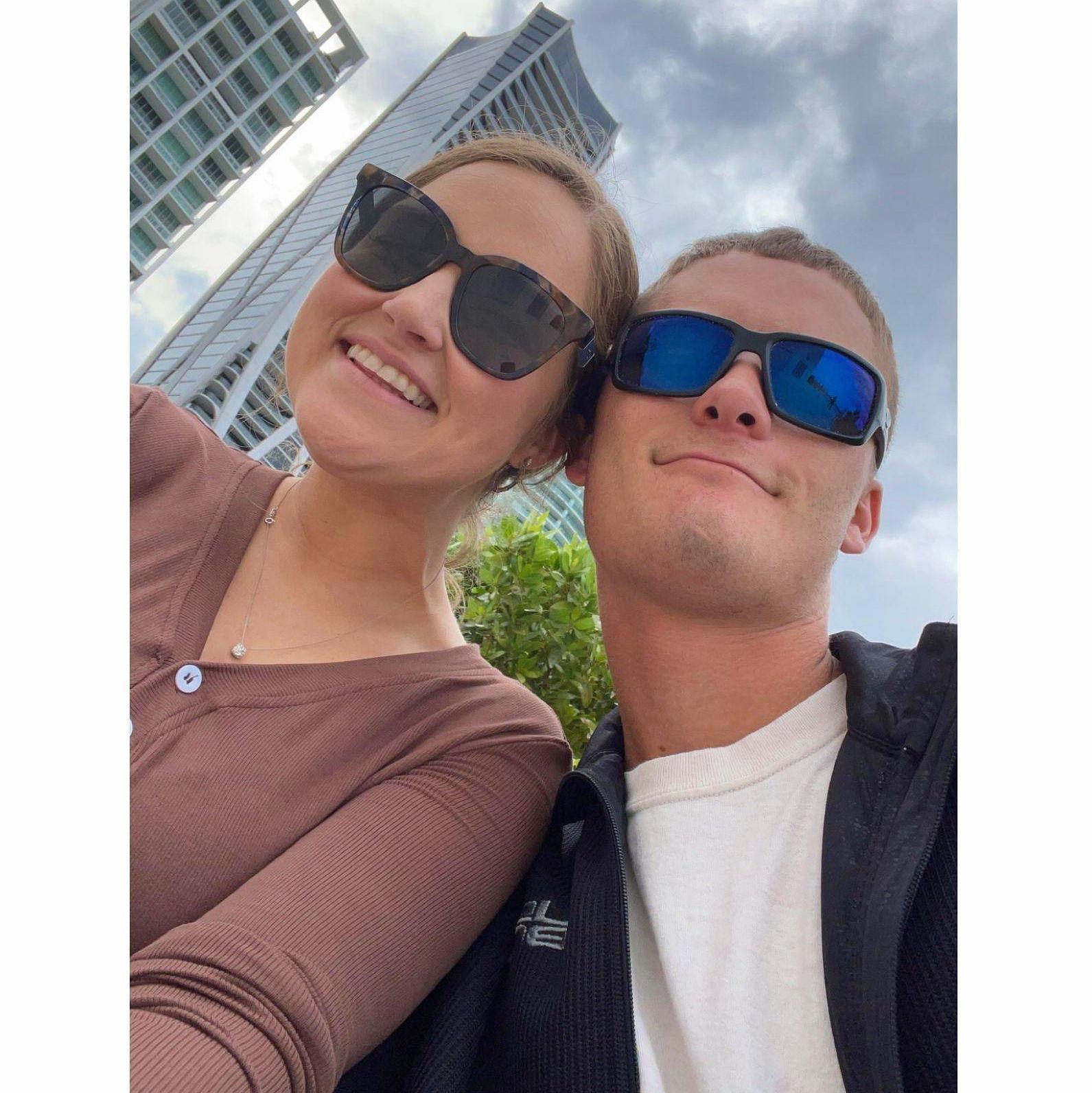 April 2022: 2nd Date at Frost Museum of Science- Miami