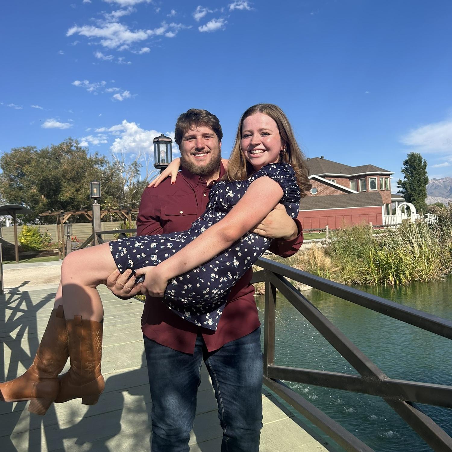 Chance and Kenzie’s wedding in Utah 💌