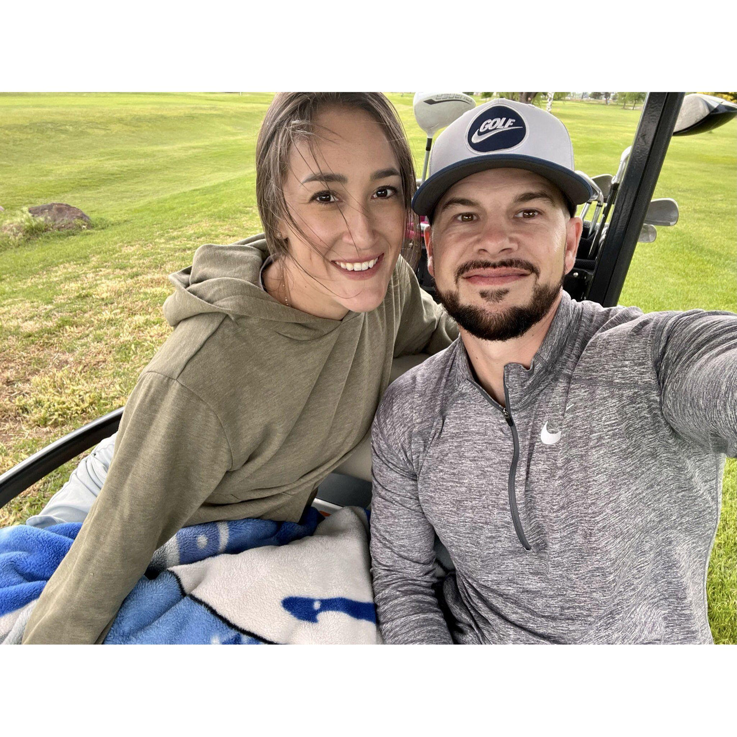 Golfing of course!