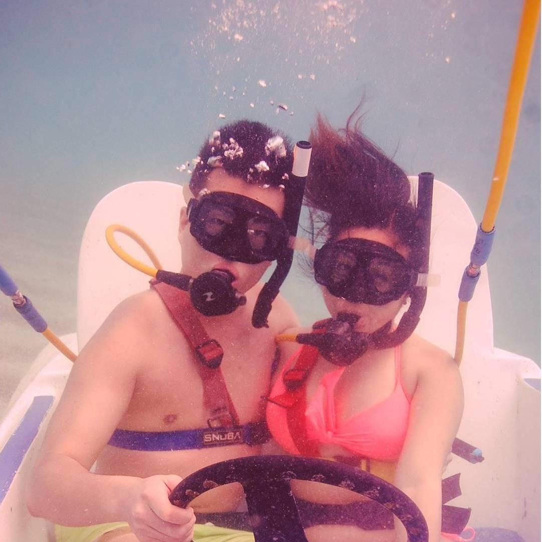 Underwater in Punta Cana!