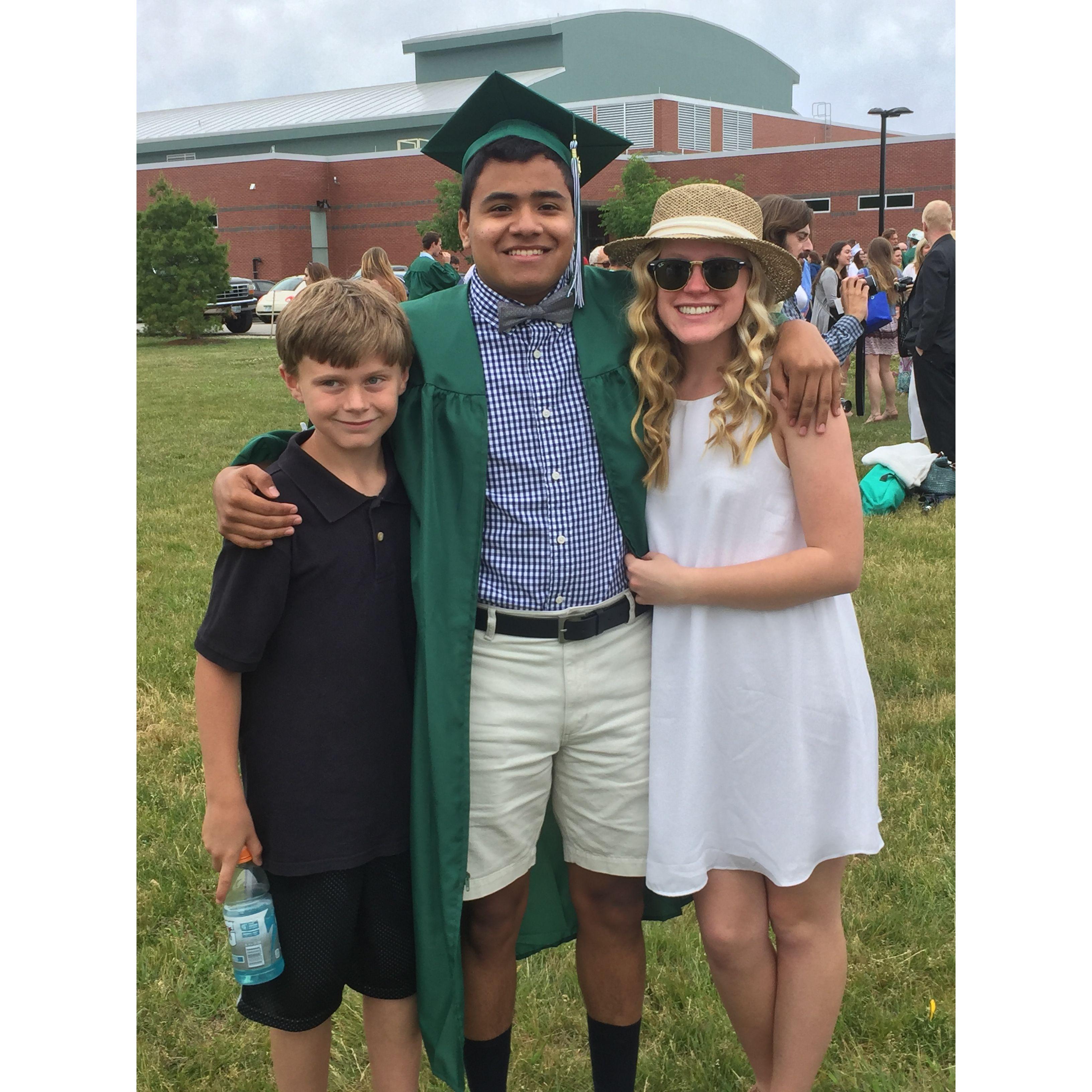 Summer 2016: Marcos graduates high school