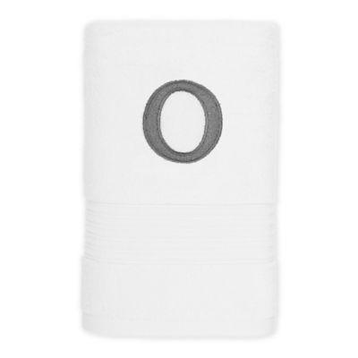 Avanti Monogram Block Letter "O" Hand Towel