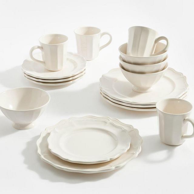 Heirloom Stoneware 16-Piece Dinnerware Set