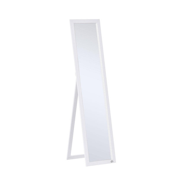 HOMCOM 62.5" Wall Hanging Full Length Mirror, Sding Bathroom Mirror,