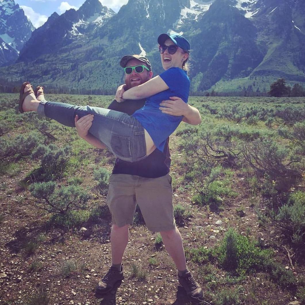 At the Grand Tetons