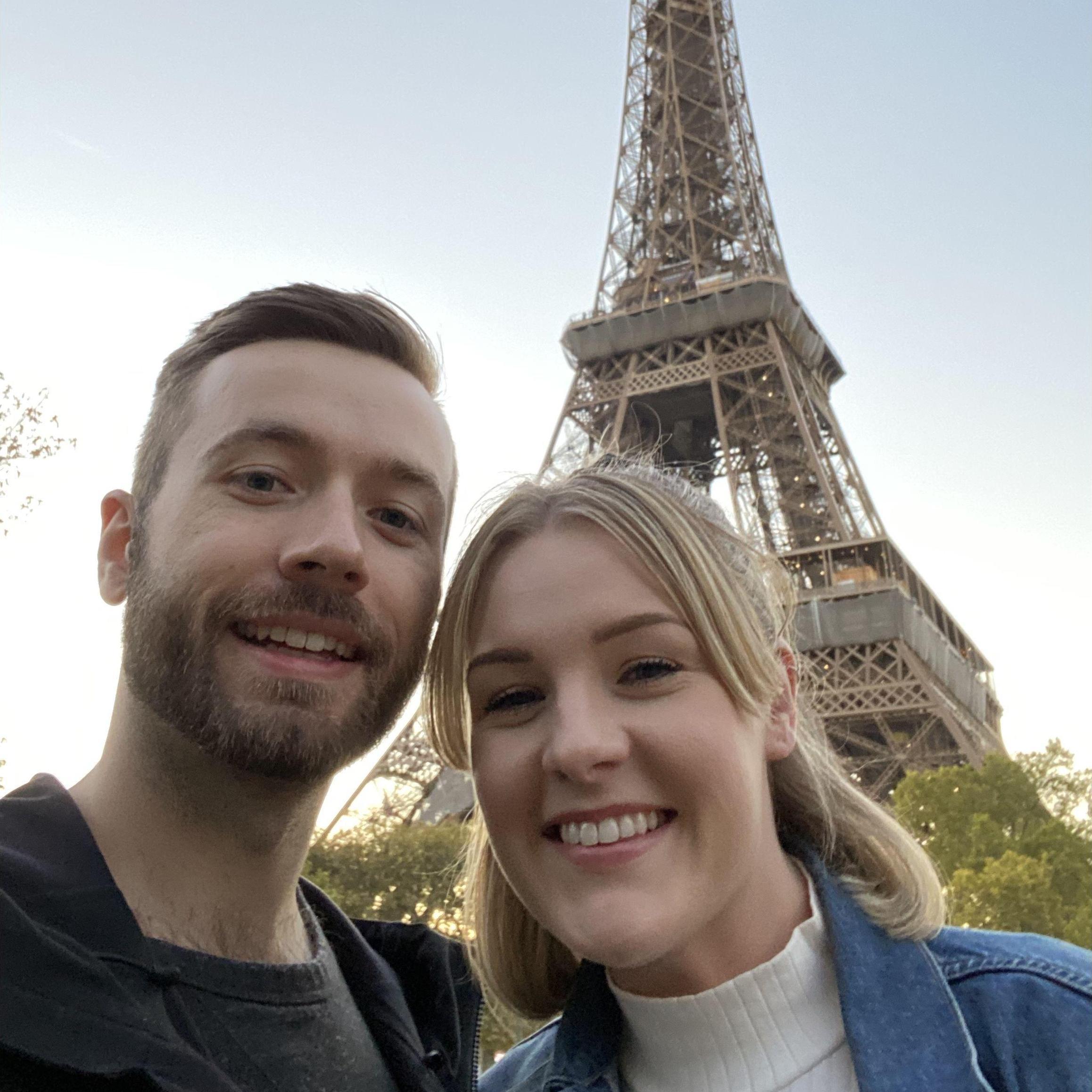 France was our first country we traveled abroad to together!