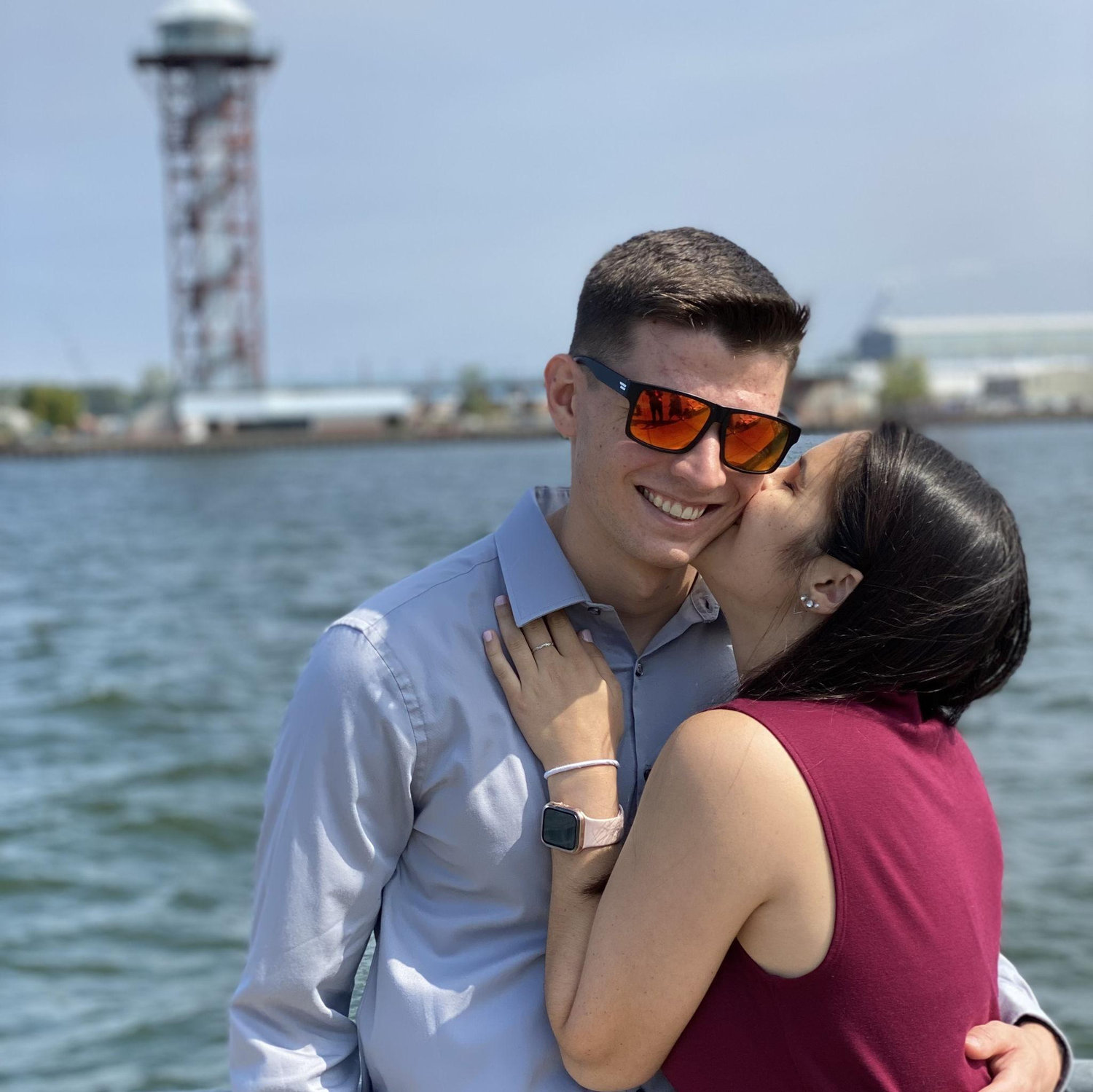 Taking in the sights of Erie!