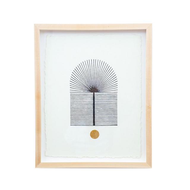 PALM | WOODBLOCK UNFRAMED PRINT