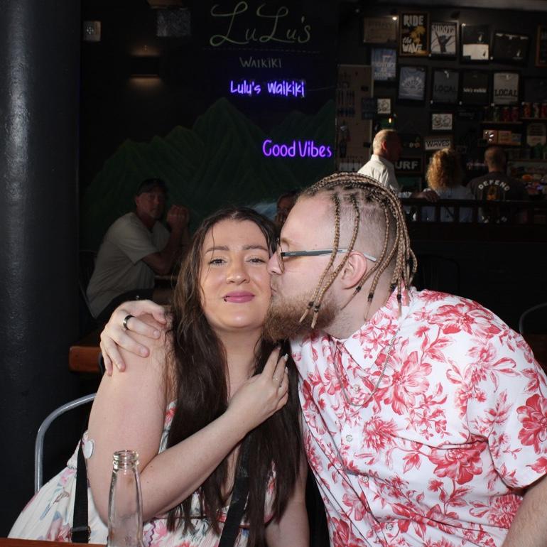 Dontays birthday dinner in Hawaii