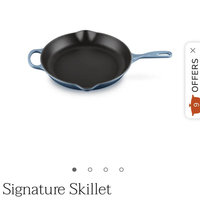 11.75 inch Signature Skillet in Chambray Blue