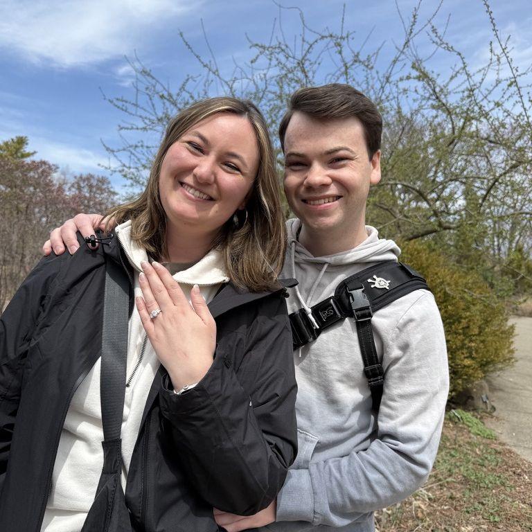 Engaged! Olbrich Gardens, Madison 2025