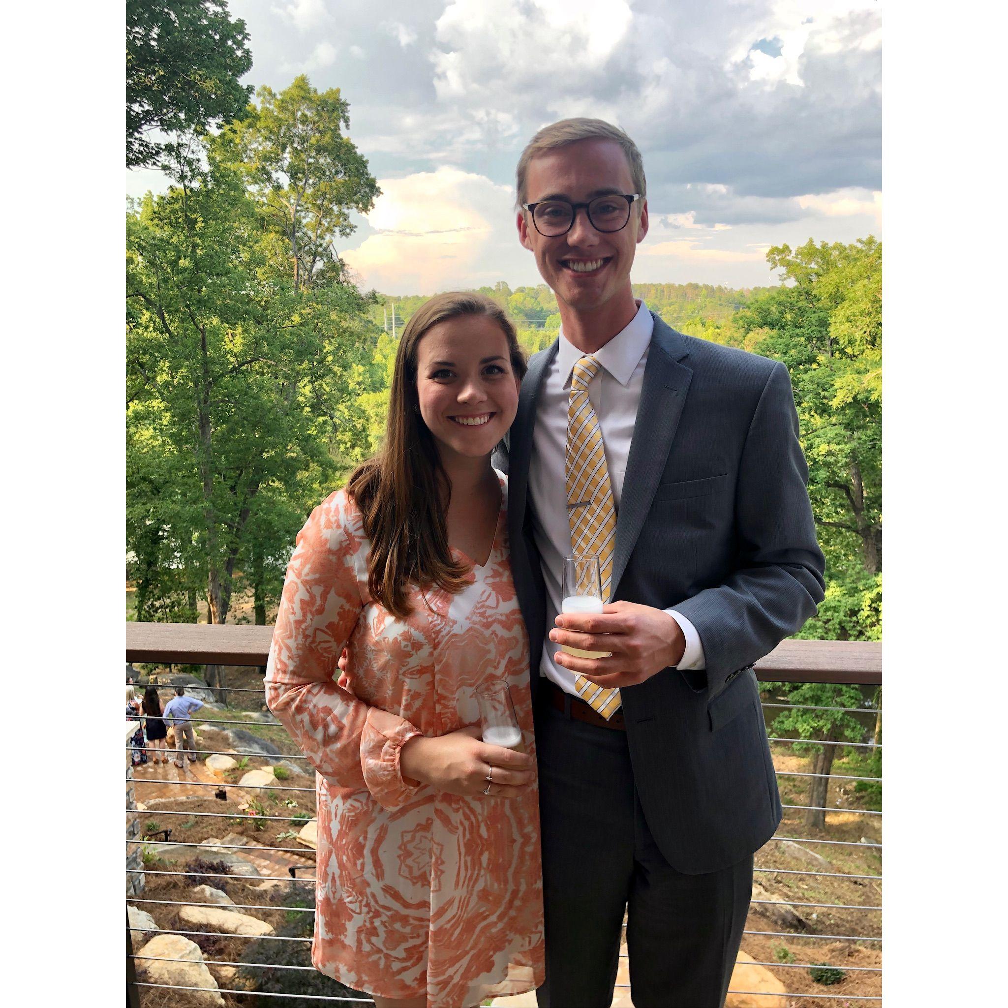 Celebrating Blake's cousin Cal & Rebecca's wedding in South Carolina - 2019