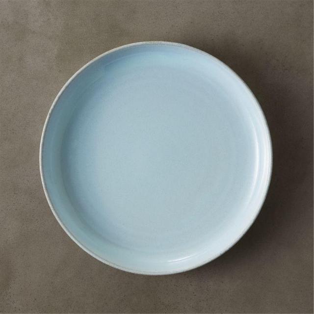 natural clay dinner plate