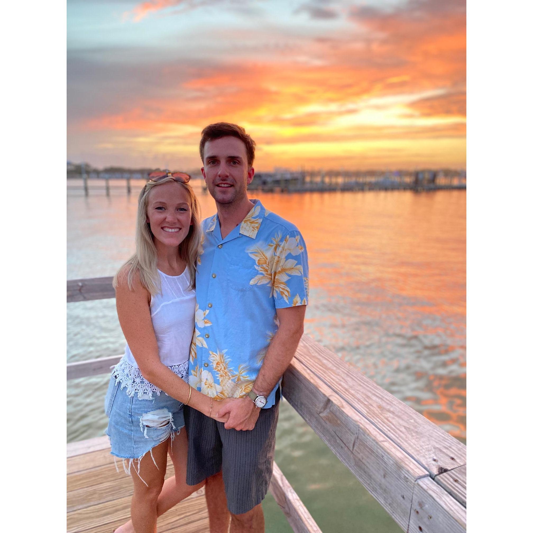 Our backyard in Destin - 2020