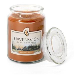Havenwick Welcome Home Soy Blend 22-oz Large Jar Candle, Long Lasting 110-130 Hour Burn Time with Single Cotton Wick, Relaxing Scented Candles for New Home Gift & Housewarming Parties