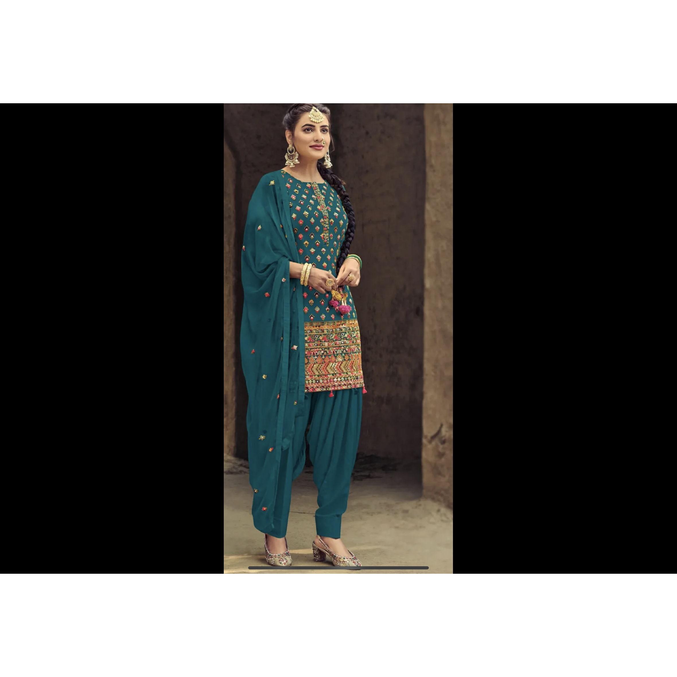 Womens examoke of henna + Lady Sangeet Attire this is a Punjabi Suit