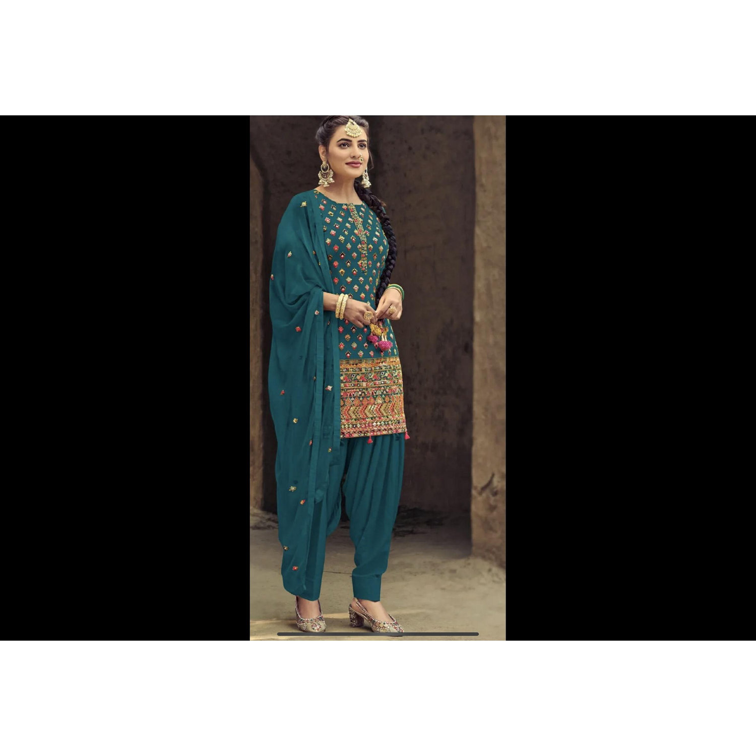 Womens examoke of henna + Lady Sangeet Attire this is a Punjabi Suit