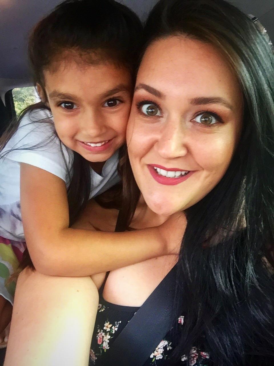 Baby girl and Christine