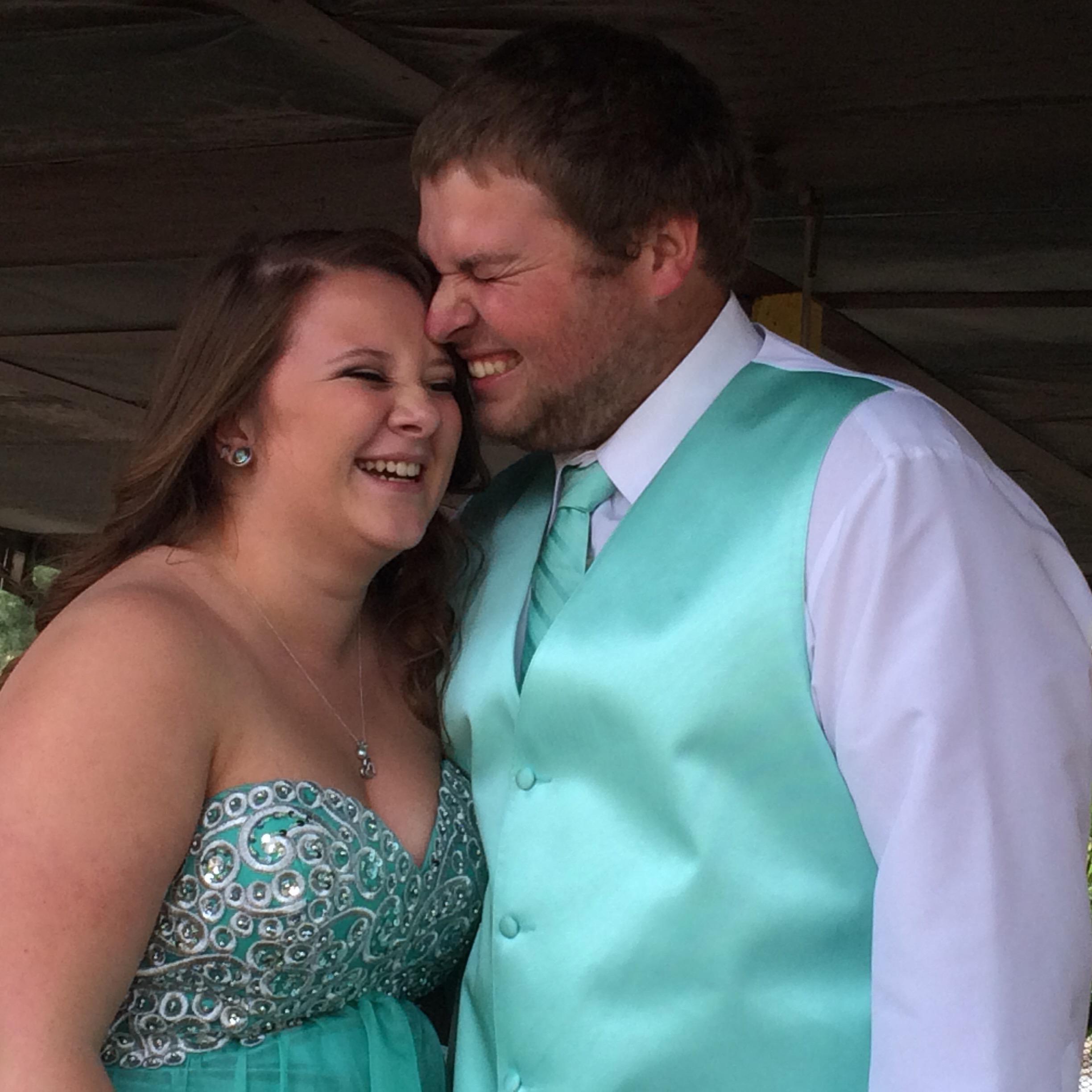 Trevor and Laura are always making each other laugh.
