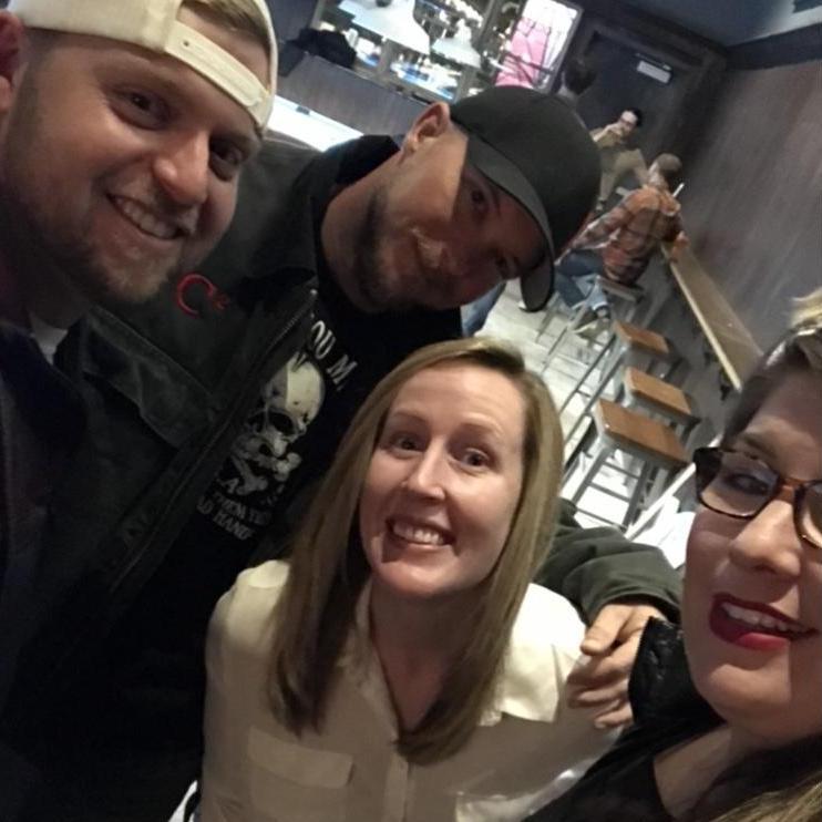 The first night we hung out after we met! 2017?