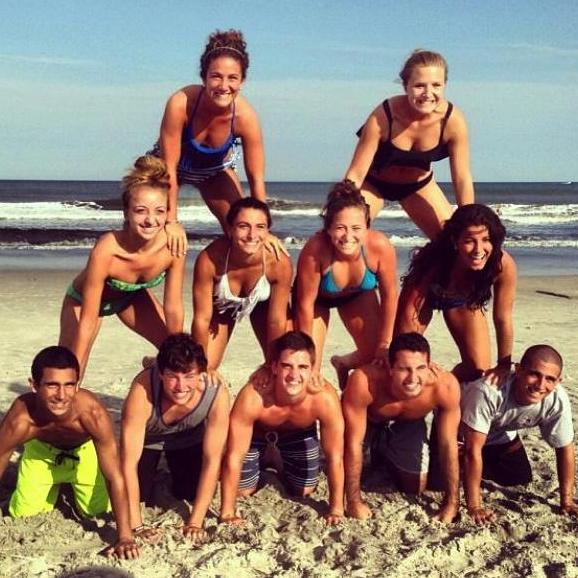 Avalon Last Day Beach Pyramids. Yes it is a thing.