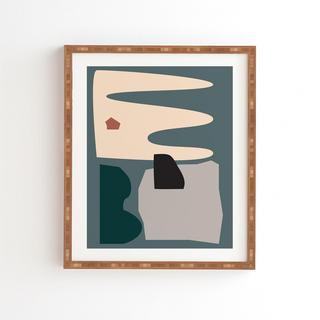 Shape Study 21 Framed Wall Art