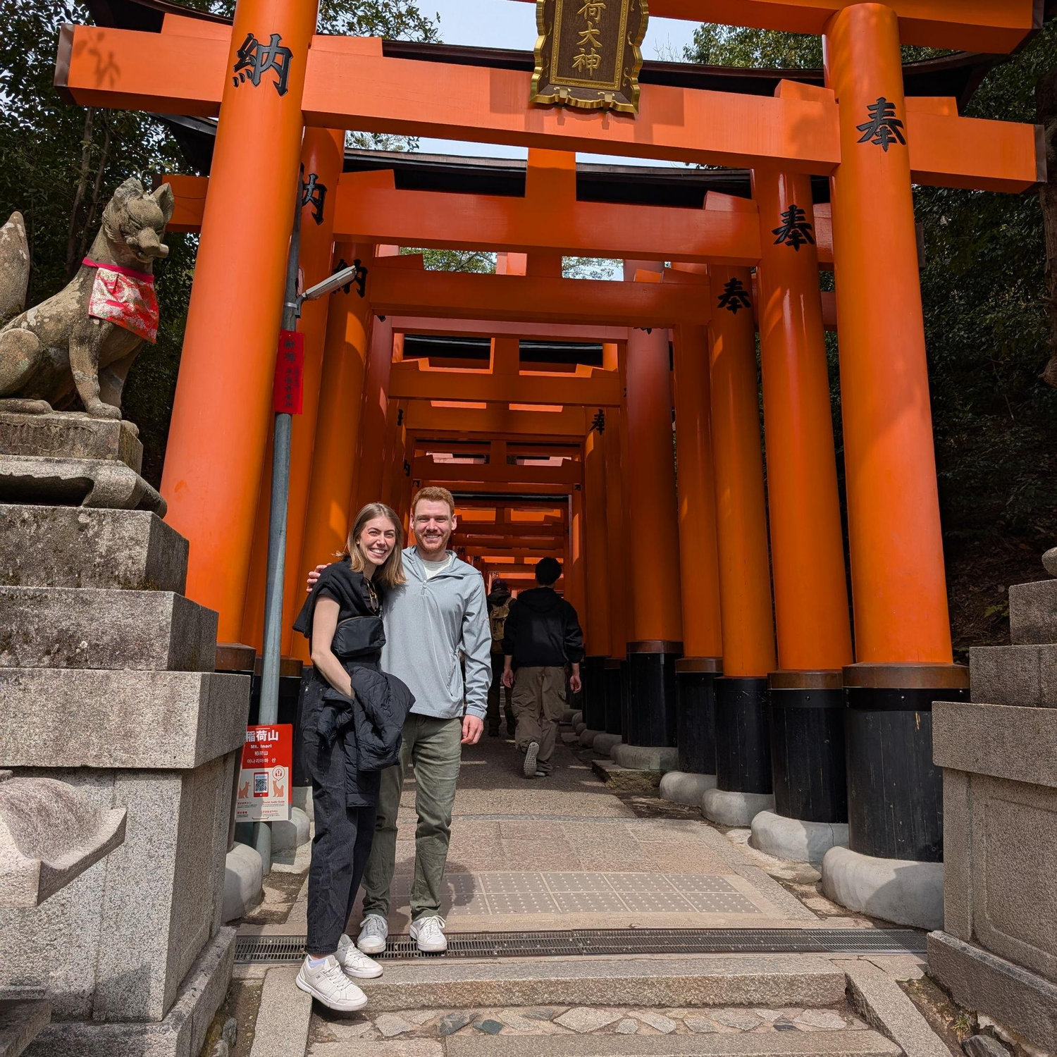Fushimi Inari shrine in Kyoto